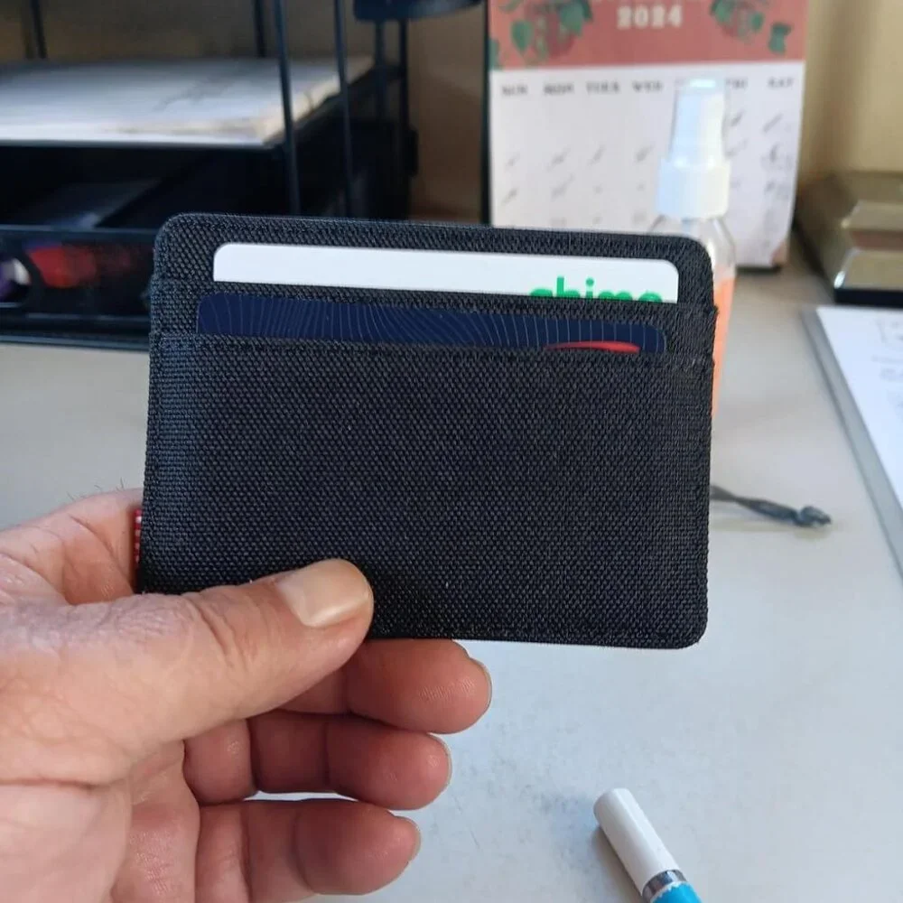 Herschel mens Charlie Rfid Card Case Wallet, black, One Size US